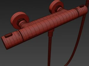 bathroom mixer set ravak 3D Model