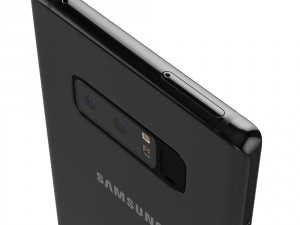 samsung galaxy note 8 midnight black 3D Модель