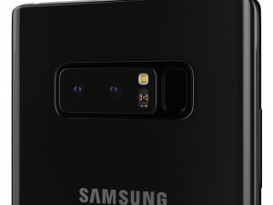 samsung galaxy note 8 midnight black 3D Модель