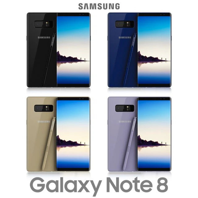 samsung galaxy note 8 all colors 3D Model .c4d .max .obj .3ds .fbx .stl .blend