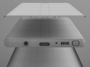 samsung galaxy note 8 all colors 3D Model