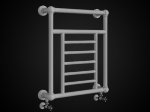 a set of heated towel rails devon devon 3D Модель