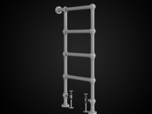 a set of heated towel rails devon devon 3D Модель