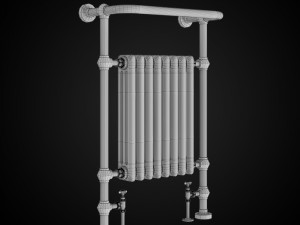 a set of heated towel rails devon devon 3D Модель
