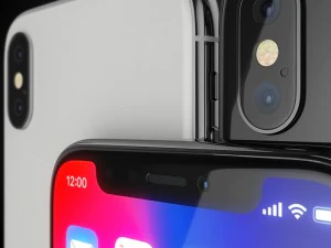 apple iphone x all colors 3D Model