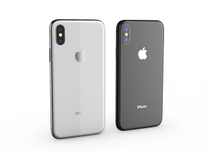 apple iphone x all colors 3D Model