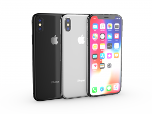 apple iphone x all colors 3D Model