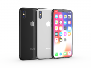 apple iphone x all colors 3D Model