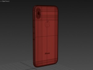 apple iphone x all colors 3D Model