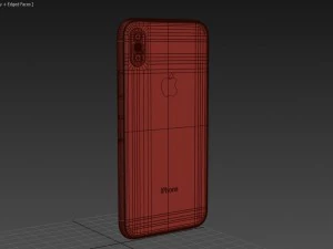 apple iphone x all colors 3D Model