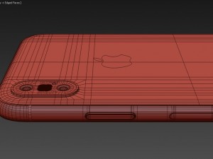 apple iphone x all colors 3D Model