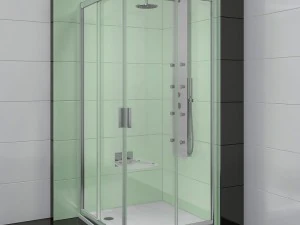 corner shower cabins ravak blix 3D Model
