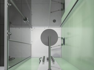 corner shower cabins ravak blix 3D Модель