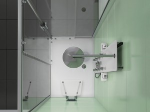 corner shower cabins ravak blix 3D Модель