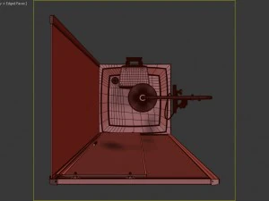 corner shower cabins ravak blix 3D Model