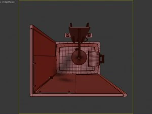 corner shower cabins ravak blix 3D Model
