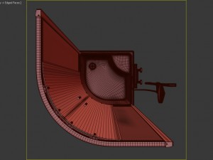 semicircular shower enclosures ravak blix Modelo 3D