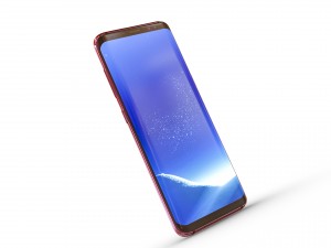 samsung galaxy s8 burgundy red 3D Model