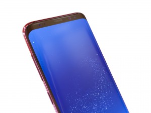 samsung galaxy s8 burgundy red 3D Model