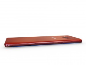 samsung galaxy s8 burgundy red 3D Model