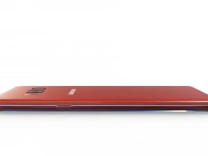 samsung galaxy s8 burgundy red 3D Model