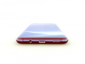 samsung galaxy s8 burgundy red 3D Model
