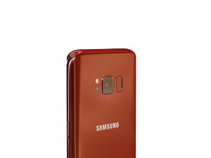 samsung galaxy s8 burgundy red 3D Model