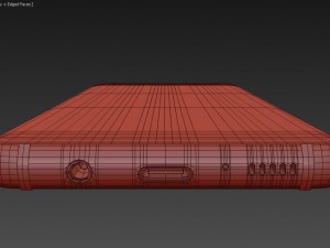 samsung galaxy s8 burgundy red 3D Model
