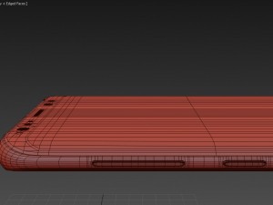 samsung galaxy s8 burgundy red 3D Model