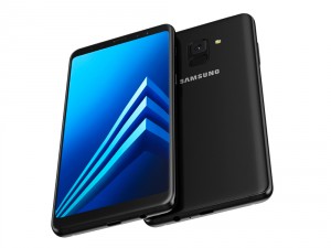 samsung galaxy a8 plus black 3Dモデル
