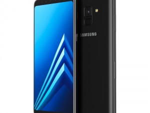 samsung galaxy a8 plus black 3Dモデル