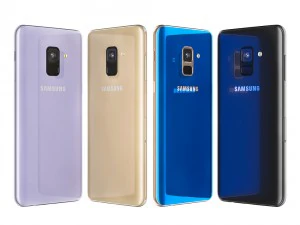 samsung galaxy a8 and a8 plus collection 3D Model