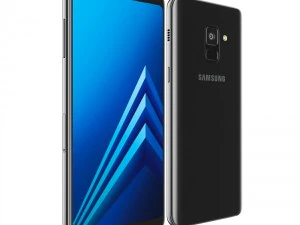 samsung galaxy a8 and a8 plus collection 3D Model