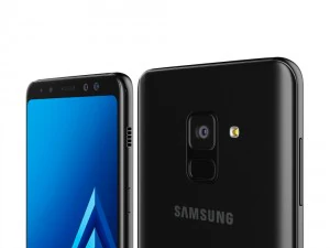 samsung galaxy a8 and a8 plus collection 3D Model