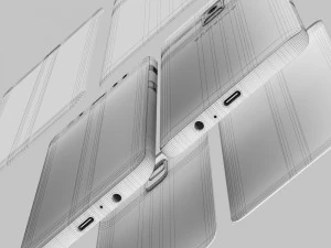 samsung galaxy a8 and a8 plus collection 3D Model