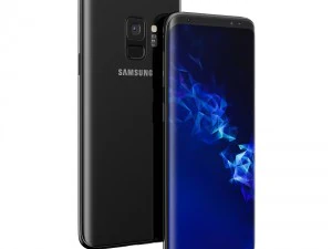 samsung galaxy s9 black 3D Model