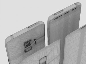 samsung galaxy s9 black Modèle 3D