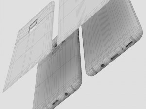 samsung galaxy s9 black Modèle 3D