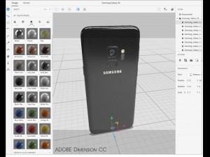 samsung galaxy s9 black Modèle 3D