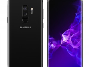 samsung galaxy s9 plus black 3Dモデル