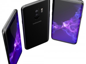 samsung galaxy s9 and s9 plus black Model 3D