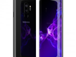 samsung galaxy s9 and s9 plus black Model 3D