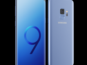 samsung galaxy s9 coral blue 3D मॉडल