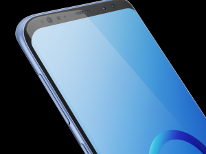 samsung galaxy s9 coral blue 3D मॉडल