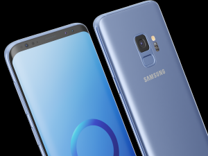 samsung galaxy s9 coral blue 3D मॉडल