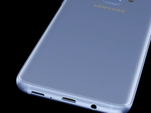 samsung galaxy s9 coral blue 3D Model