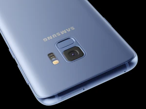 samsung galaxy s9 coral blue 3D Model