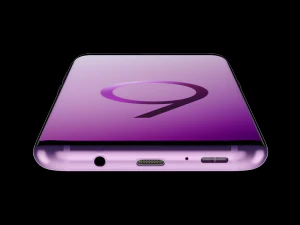 samsung galaxy s9 lilac purple 3D Model