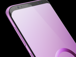 samsung galaxy s9 lilac purple 3D Model