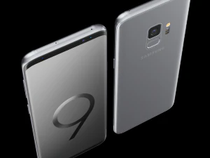 samsung galaxy s9 titanium gray 3D Model